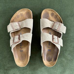 Birkenstock  Arizona Soft Footbed - Suede (Unisex) - Size 40